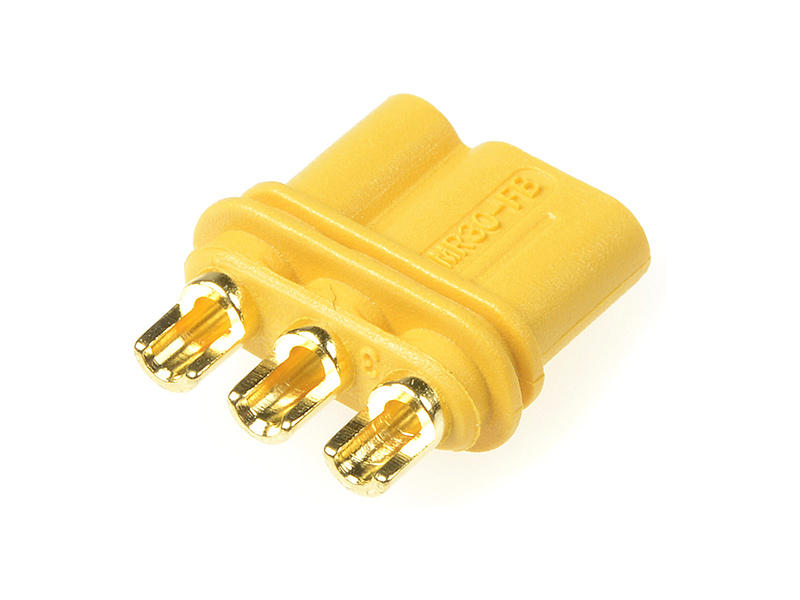 Konektor zlacený MR-30 s krytem samec (4)