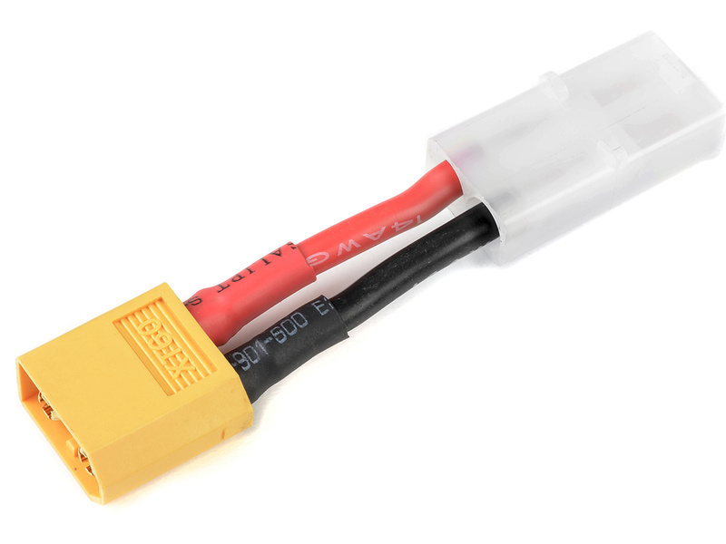 Konverzní kabel Tamiya baterie - XT-60 přístroj 14AWG