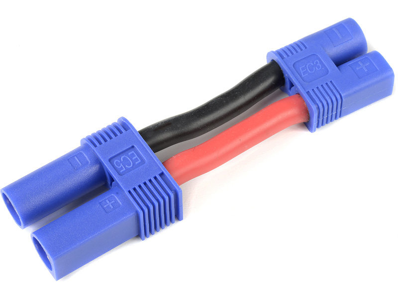Konverzní kabel EC3 přístroj - EC5 baterie 12AWG