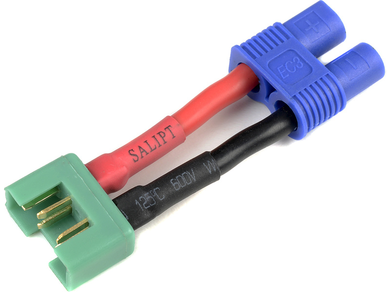 Konverzní kabel EC3 baterie - MPX samec 14AWG