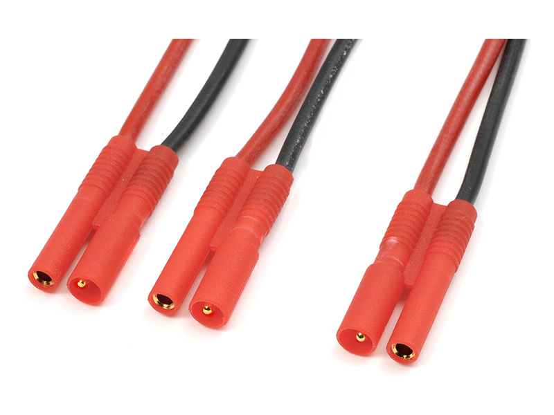 Kabel Y paralelní 2.0mm zlacený 14AWG 12cm