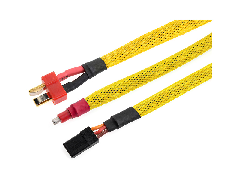 Ochranný kabelový oplet 6mm žlutý (1m),