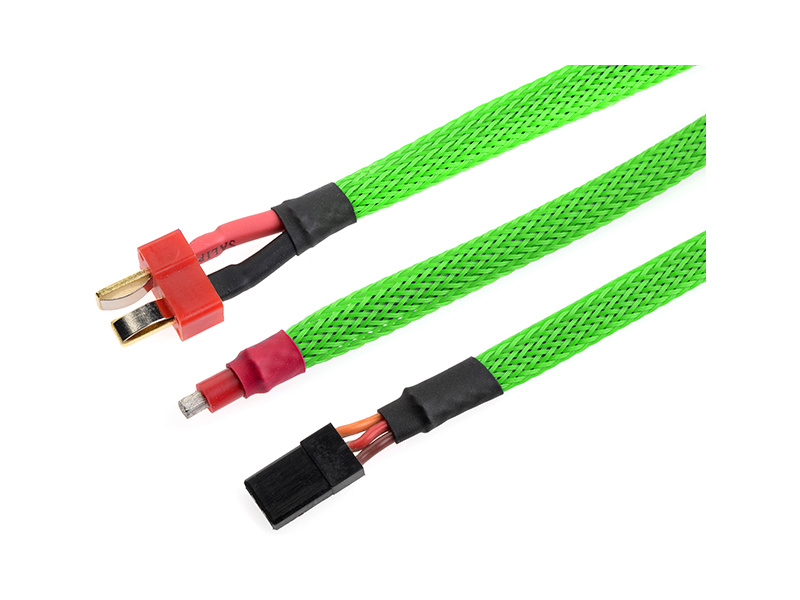 Ochranný kabelový oplet 6mm zelený (1m)