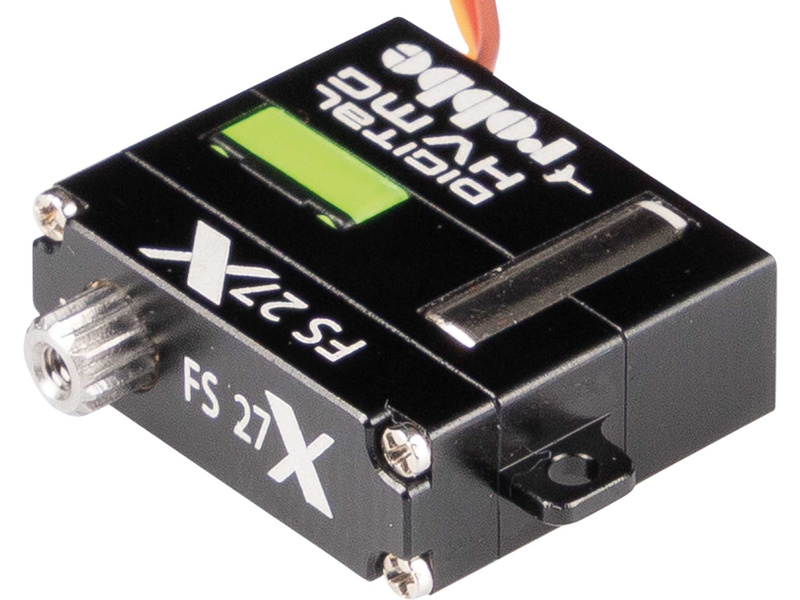 Robbe servo FS 27X HV 1.9kg.cm 0.06s/60°MG 15T-Mini