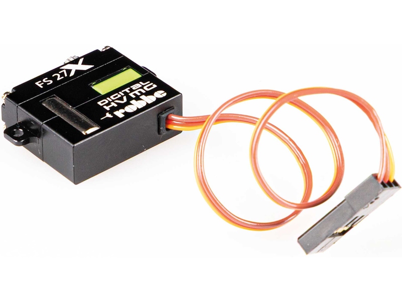 Robbe servo FS 27X HV 1.9kg.cm 0.06s/60°MG 15T-Mini