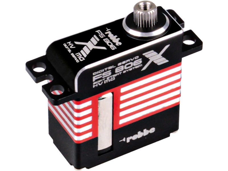 Robbe servo FS 806X HV 7.7kg.cm 0.58s/60° MG 25T-Mini