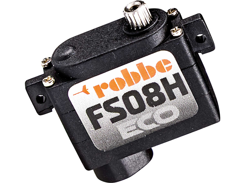 Robbe servo Eco FS 08H HV 2.7kg.cm 0.075s/60° MG 15T-Mini