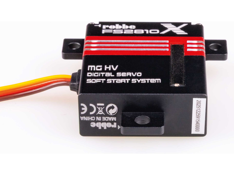 Robbe servo FS 2810X HV 28kg.cm 0.010s/60° MG 25T-Mini
