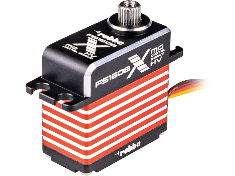 Robbe servo FS 1608X HV 16kg.cm 0.070s/60° MG 25T