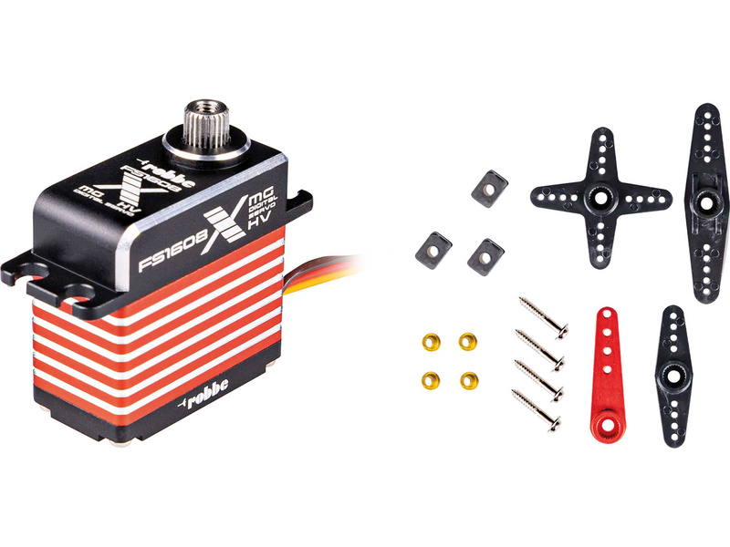 Robbe servo FS 1608X HV 16kg.cm 0.070s/60° MG 25T