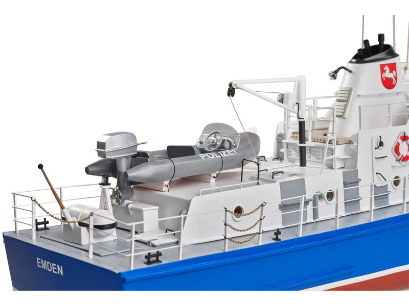 ROMARIN Policejní člun W3 s doplňky 1:25 kit