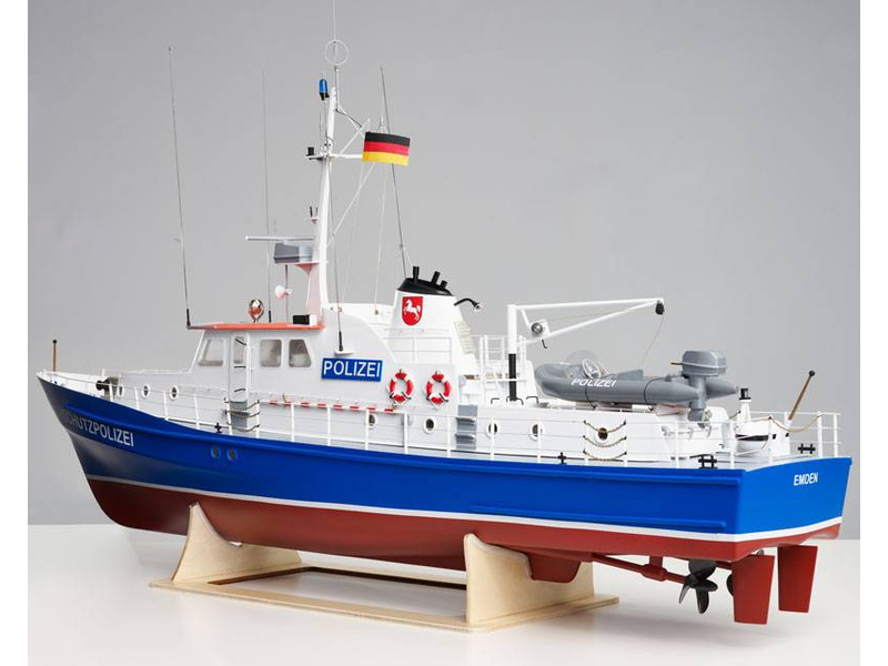 ROMARIN Policejní člun W3 s doplňky 1:25 kit