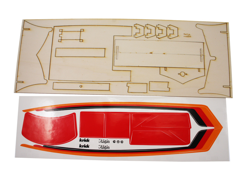 ROMARIN Motorová jachta Katja kit,