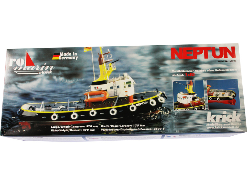 ROMARIN Přístavní remorkér Neptun kit