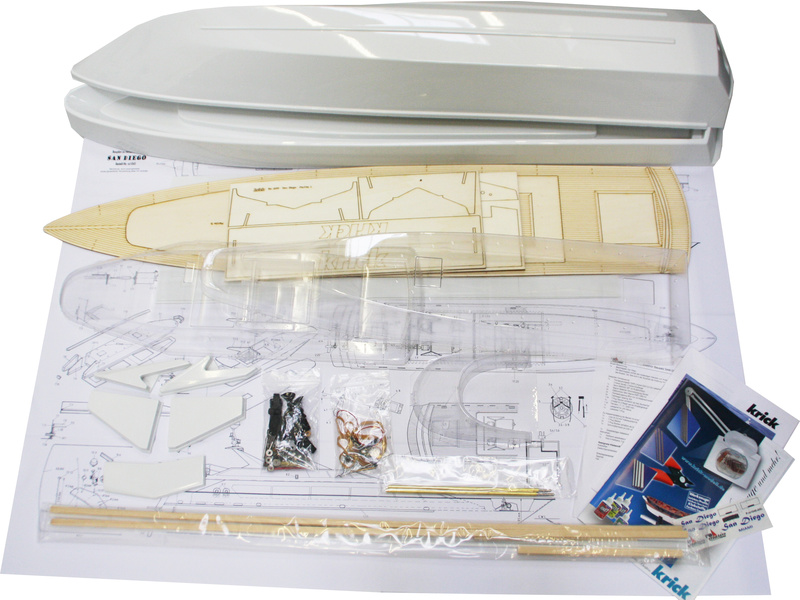 ROMARIN San Diego Mega jachta kit