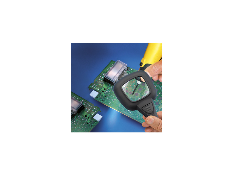 Lightcraft lupa s LED osvětlením a stojánkem