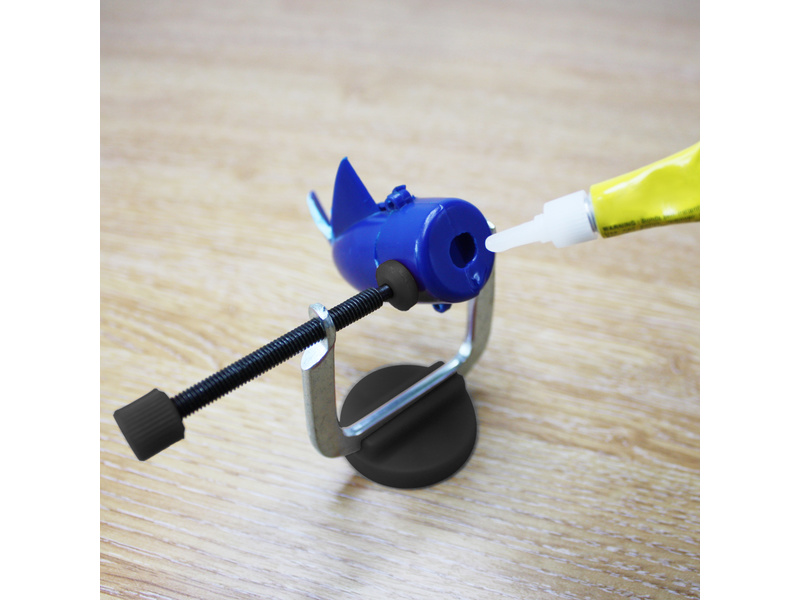 Modelcraft mini svěrky 3ks s magnetickým stojánkem