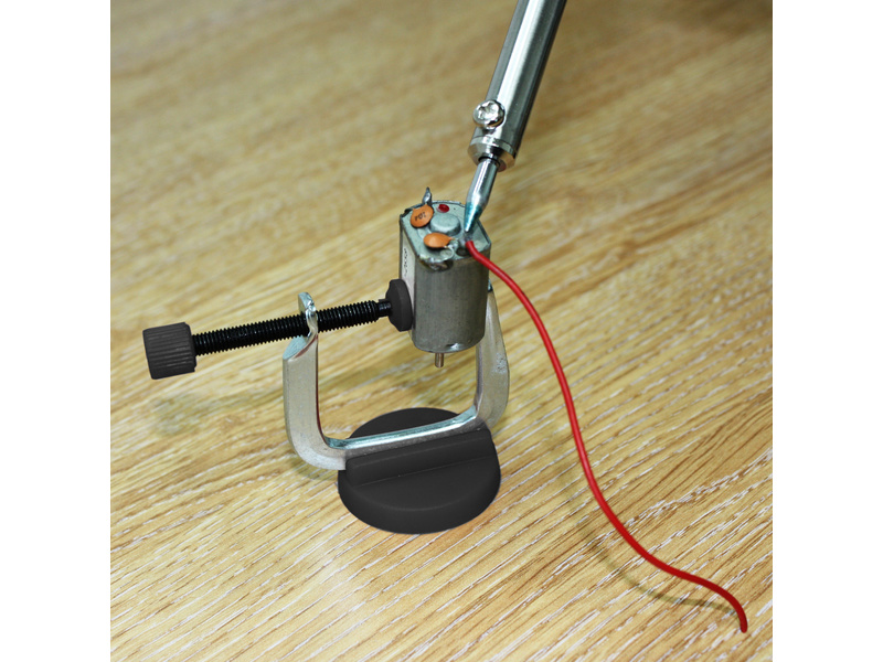 Modelcraft mini svěrky 3ks s magnetickým stojánkem