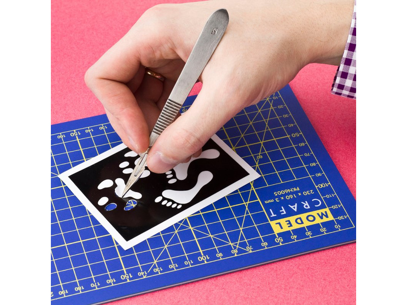 Modelcraft skalpel, rukojeť #3, výměnné čepele #11 (5ks)