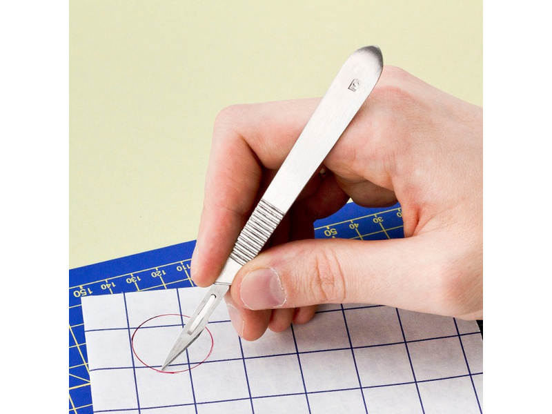 Modelcraft skalpel, rukojeť #3, výměnné čepele #11 (5ks)