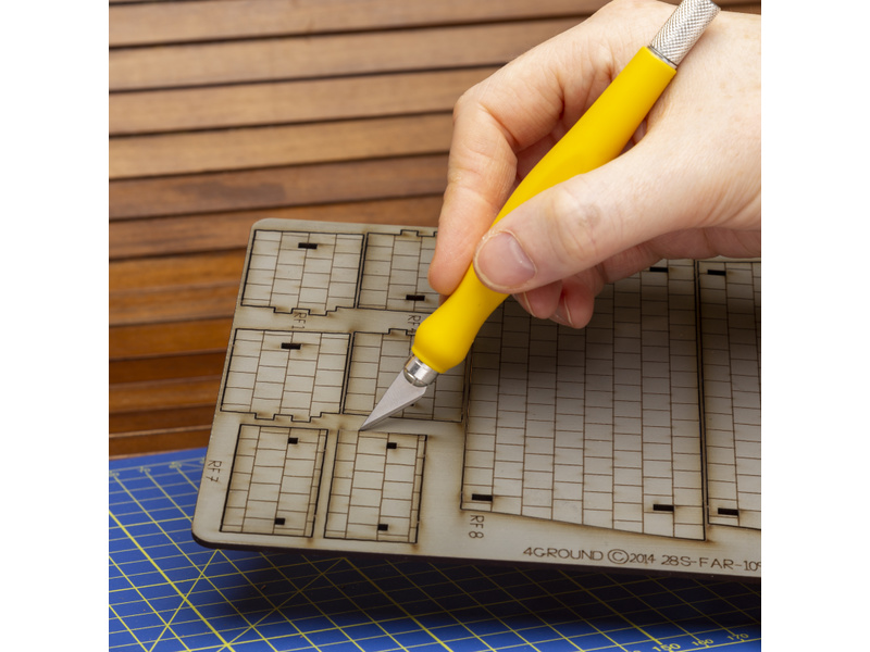 Modelcraft modelářský nůž s měkkou rukojetí, držák #1, čepele #11 (2)