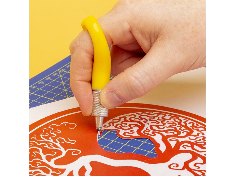 Modelcraft nůž na prst s otočnou čepelí, 2 čepele