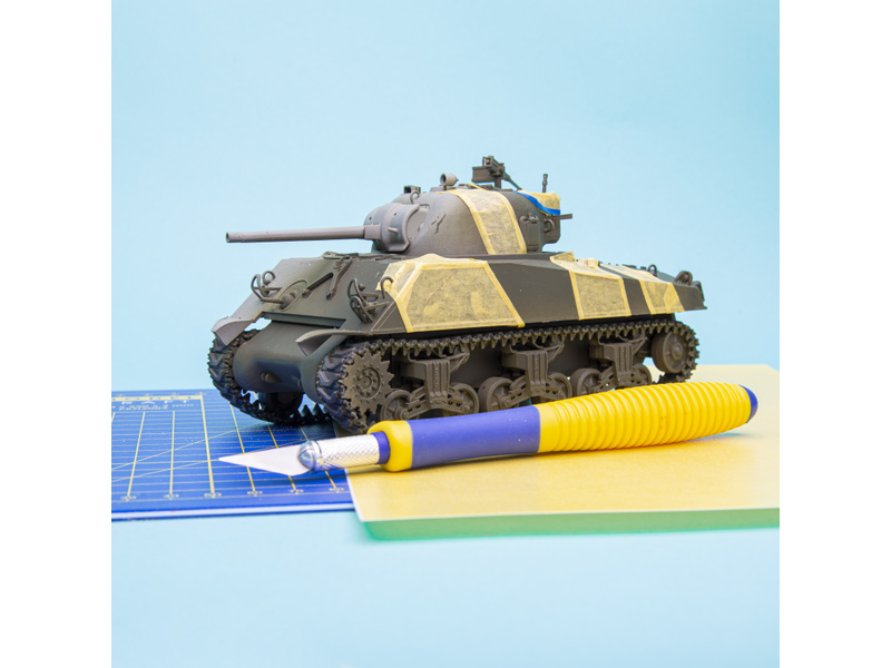 Modelcraft maskovací papírová fólie 195x280mm (5ks)