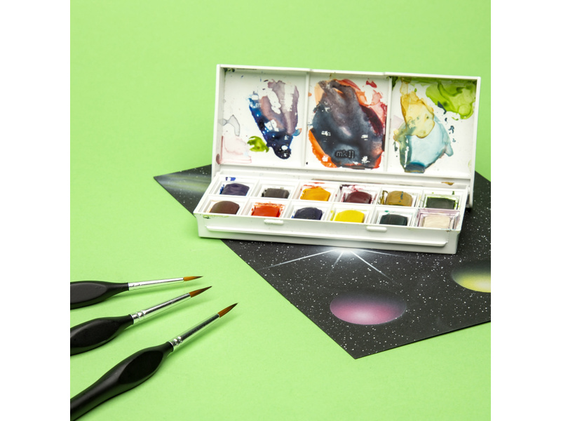 Modelcraft štětec s umělým vlasem (velikosti 000, 00, 0, 1, 2, 4)