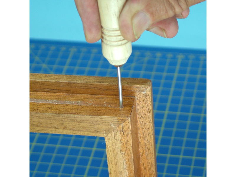 Modelcraft zatloukač hřebíků, mosazné hřebíky 0,7x6mm (100ks)