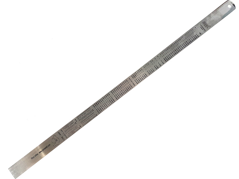 Modelcraft nerezové pravítko 600mm,