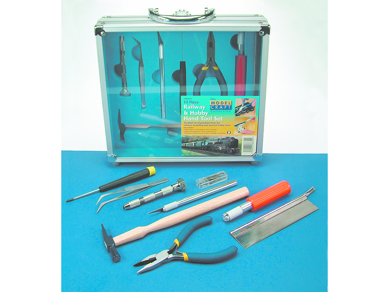 Modelcraft nářadí pro železniční modeláře (sada 13ks)