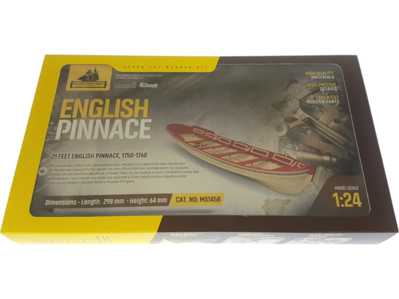 Model Shipways English Pinnace 1:24 kit