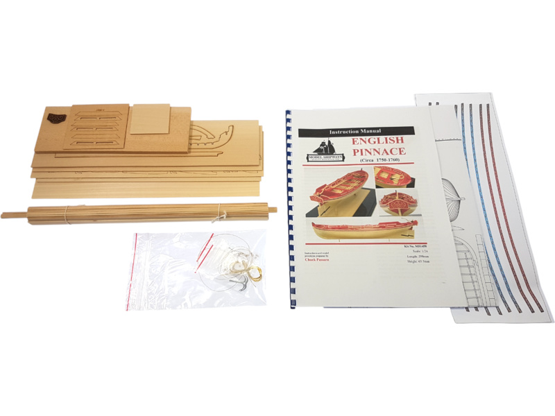 Model Shipways English Pinnace 1:24 kit