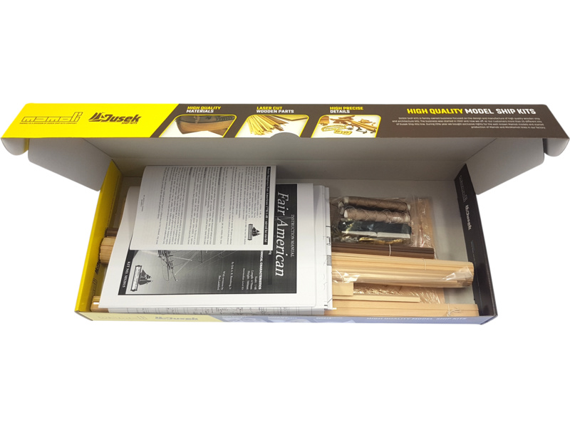 Model Shipways Fair American 1778 1:48 kit