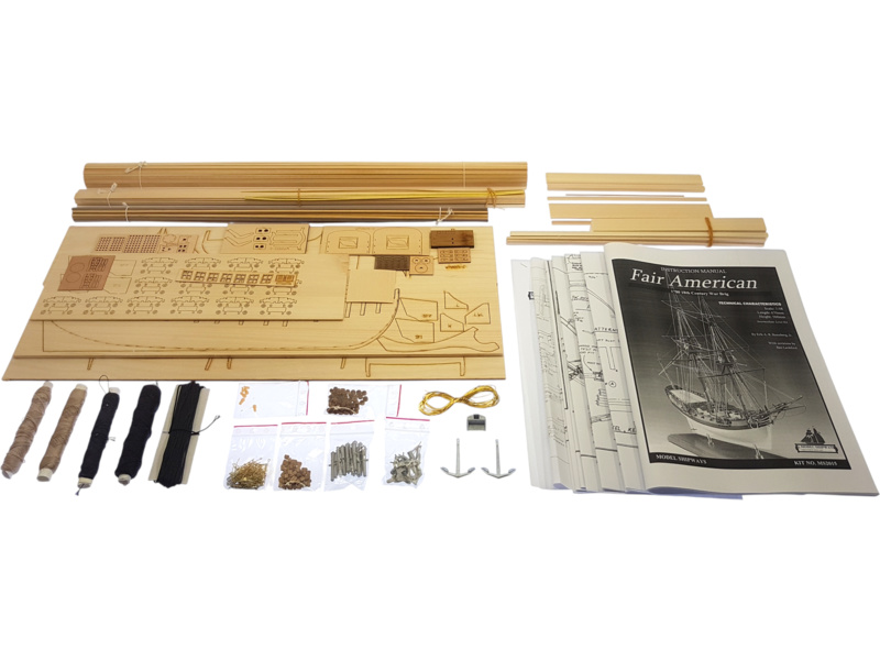 Model Shipways Fair American 1778 1:48 kit