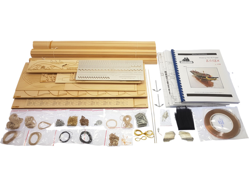 Model Shipways USS Essex 1799 1:76 kit