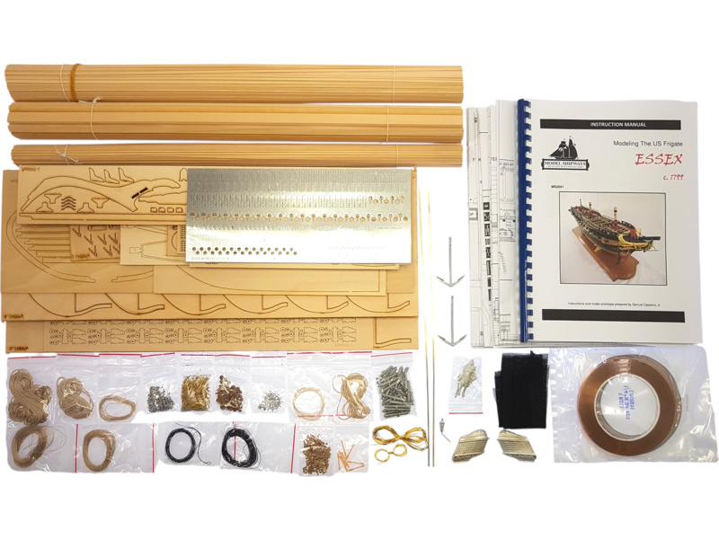 Model Shipways USS Essex 1799 1:76 kit