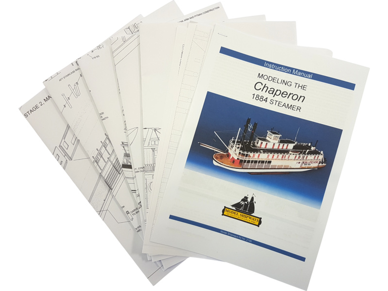 Model Shipways Chaperon 1:48 1884 kit