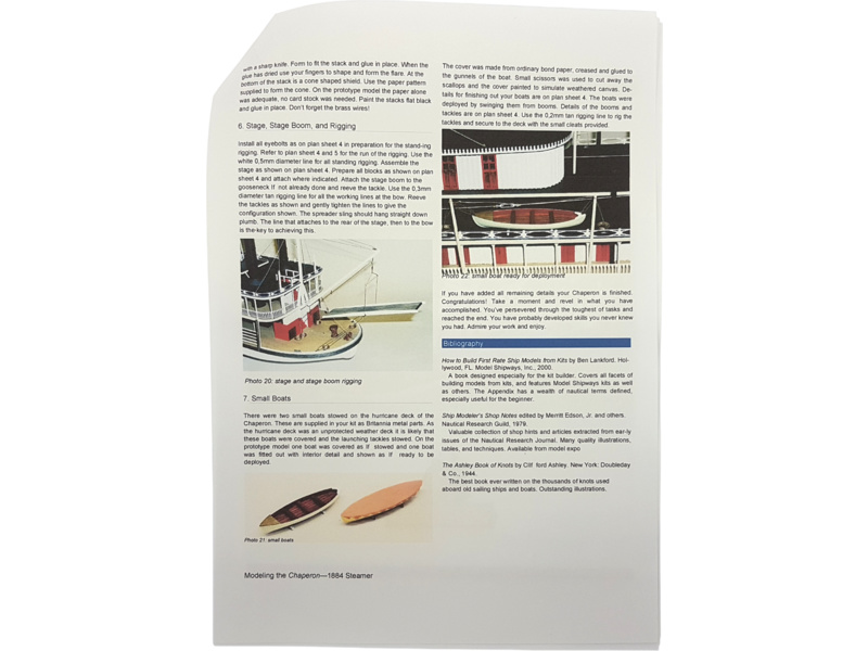 Model Shipways Chaperon 1:48 1884 kit