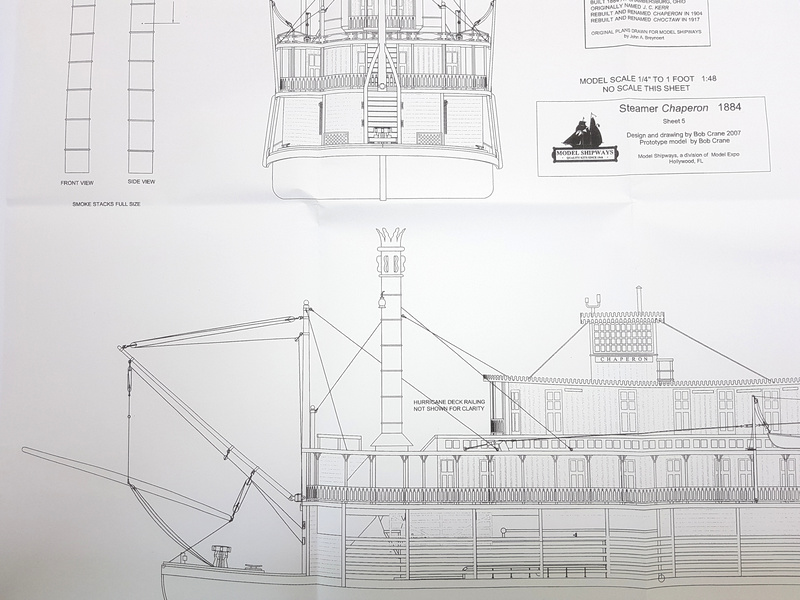 Model Shipways Chaperon 1:48 1884 kit