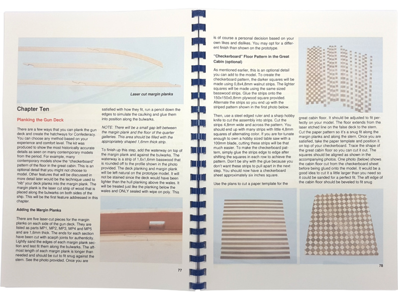 Model Shipways USF Confederacy 1778 1:64 kit