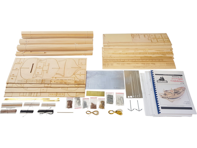 Model Shipways USF Confederacy 1778 1:64 kit