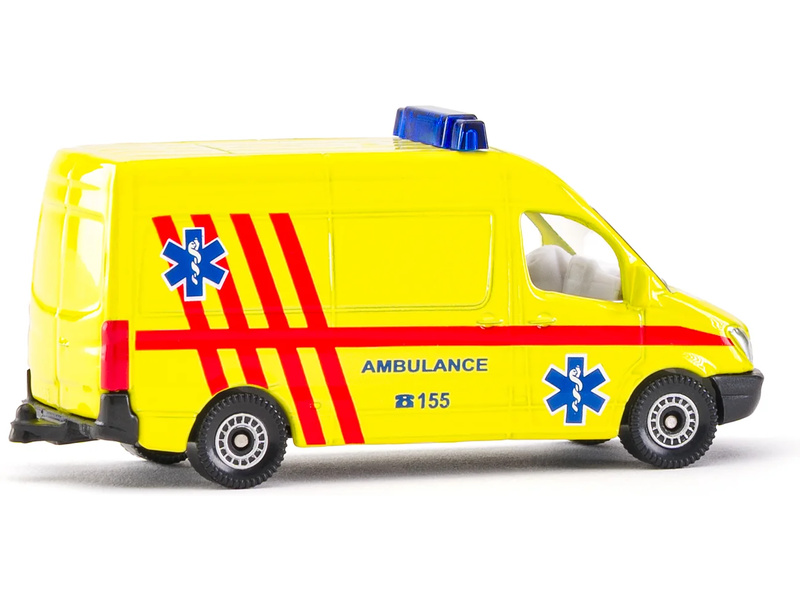 SIKU Blister - ambulance dodávka (česká verze) 1:50