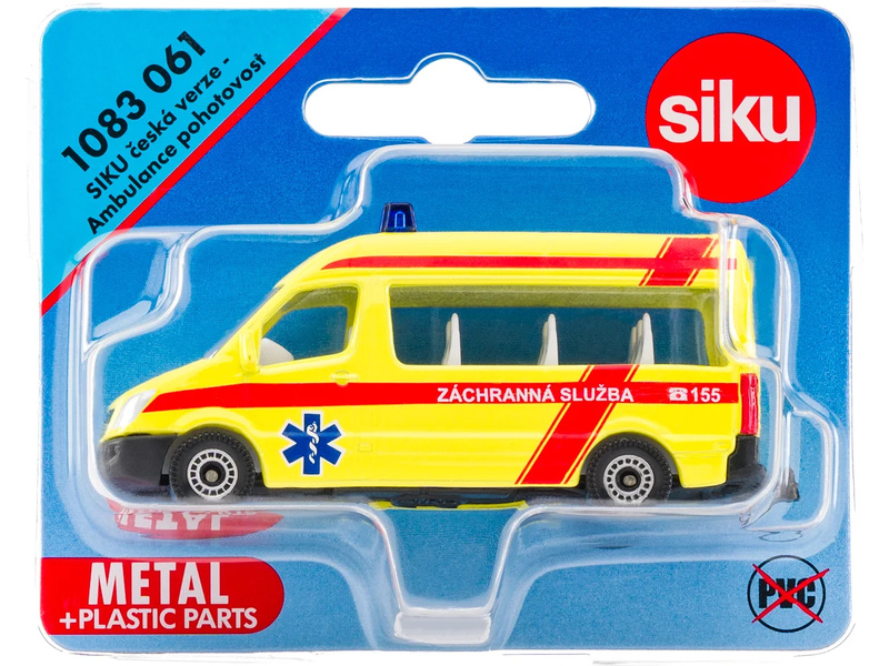 SIKU Blister - ambulance pohotovost (česká verze) 1:50