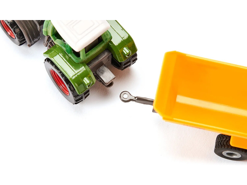 SIKU Blister - traktor Fendt s přívěsem Krampe