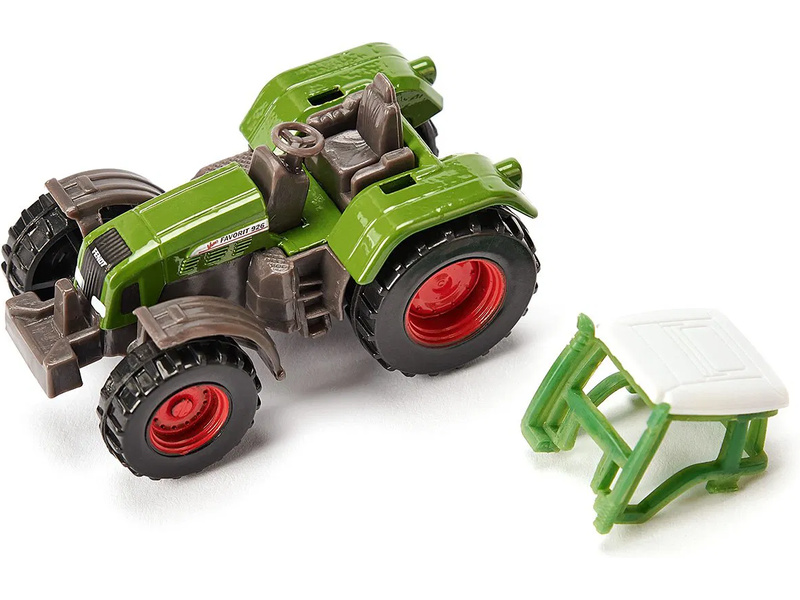 SIKU Blister - traktor Fendt s přívěsem Krampe