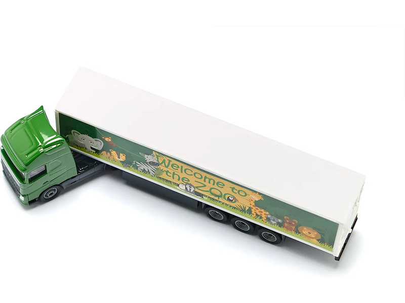 SIKU Blister - Tahač se skříňovým návěsem návěsem