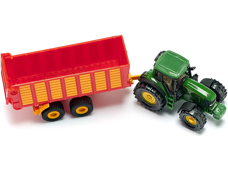 SIKU Blister - Claas s přívěsem na siláž