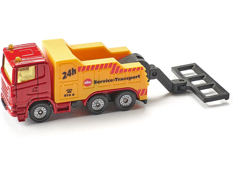SIKU Blister - Odtahové auto s dodávkou