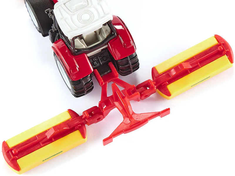 SIKU Blister - traktor Steyr se sekacími nástavci